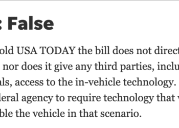 GOP Congressman takes a stand against the creepy technology Democrats want to install in your car