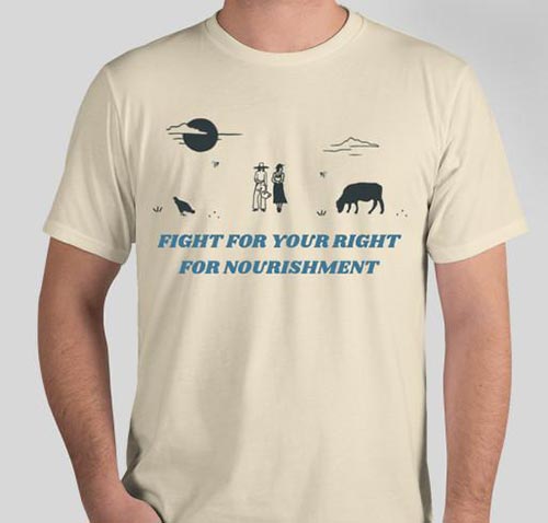 fight for nourishment tshirt